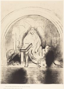 Puis je vis, dans la main droite de celui quietait assis sur le trone, un livre ecritdedans et dehors, scelle de sept sceaux