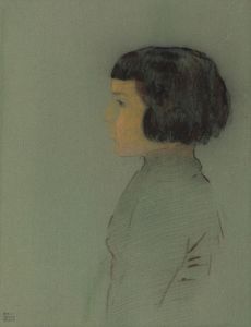 Young Woman in Profile