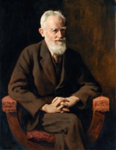 Portrait of George Bernard Shaw , Dramatist
