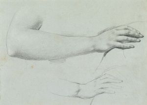Handstudie zu ‘Arindal und Daura’
