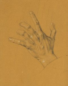 Handstudie zu ‘Ossian und Malvina’