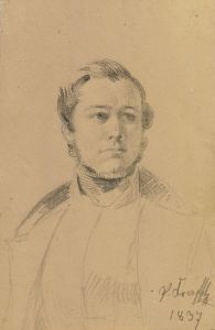 Porträtstudie Franz Xaver Eckl
