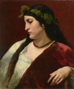 Nanna as a Bacchante