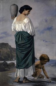At The Beach, Fisher Maiden In Antium