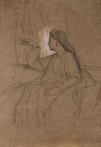 Lesbia mit dem Vogel