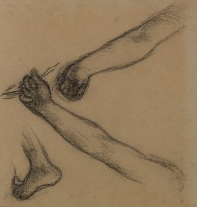 Etude de bras et de pieds