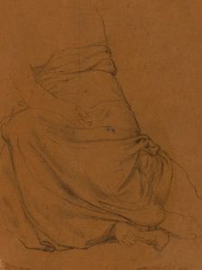 Etude de draperie