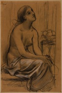 Etude pour la peinture ‘Femme à sa toilette’