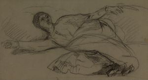 Femme allongée