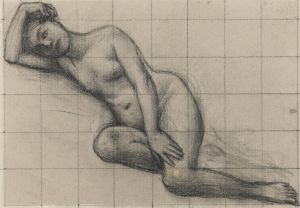 Femme nue allongée