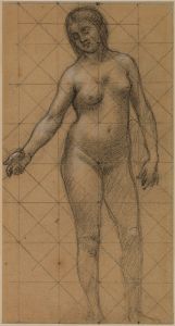 Femme nue de face