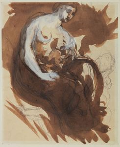 Le Sommeil, Femme assise