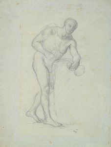 Nude Figure with a Flask