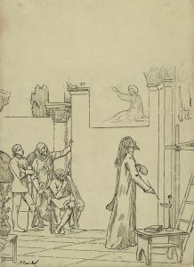 Study for L’inspiration chretienne