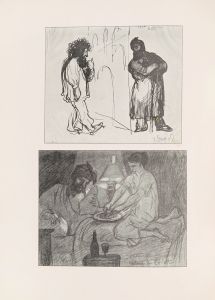 Les caricatures de Puvis de Chavannes Pl.01