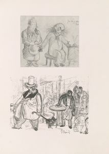 Les caricatures de Puvis de Chavannes Pl.04