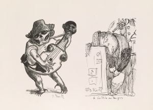 Les caricatures de Puvis de Chavannes Pl.05