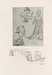 Les caricatures de Puvis de Chavannes Pl.11