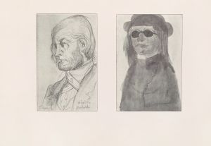 Les caricatures de Puvis de Chavannes Pl.12
