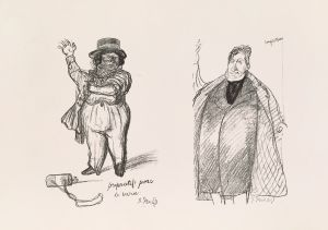 Les caricatures de Puvis de Chavannes Pl.13