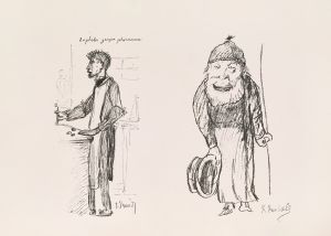 Les caricatures de Puvis de Chavannes Pl.15