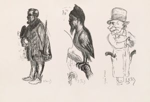 Les caricatures de Puvis de Chavannes Pl.16