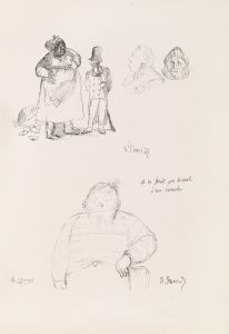 Les caricatures de Puvis de Chavannes Pl.18