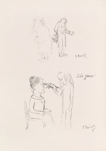 Les caricatures de Puvis de Chavannes Pl.27