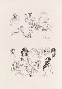 Les caricatures de Puvis de Chavannes Pl.29