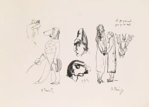 Les caricatures de Puvis de Chavannes Pl.31