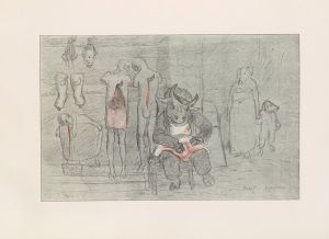 Les caricatures de Puvis de Chavannes Pl.35