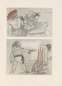 Les caricatures de Puvis de Chavannes Pl.36