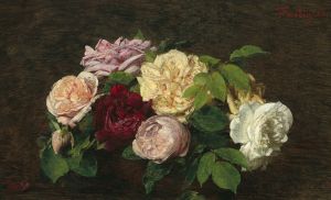 Roses de Nice on a Table