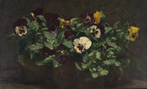 Still Life With Pansies
