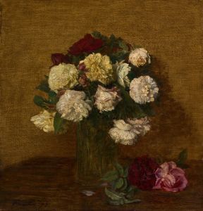 Roses In A Vase