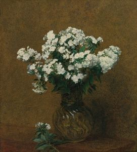 Phlox Blancs Dans Un Vase