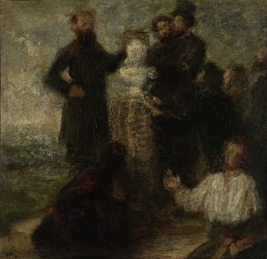 Esquisse pour l’Hommage à Delacroix