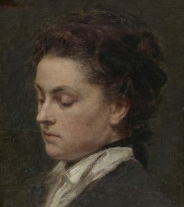 Victoria Dubourg, wife of the Artist
