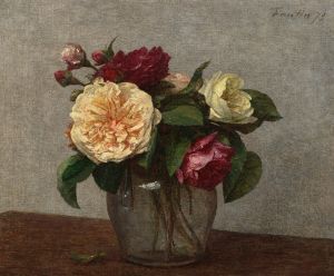 Roses jaunes et rouges