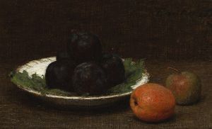 Nature morte aux prunes