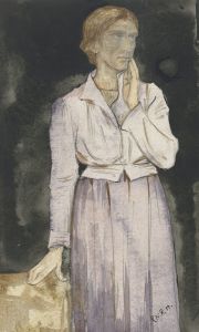 Staande vrouw