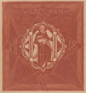 Omslagontwerp voor; Wendingen, 1918