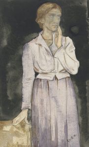 Staande vrouw