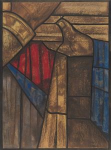 Ontwerp voor raam in het Noordertransept in de Dom te Utrecht 27