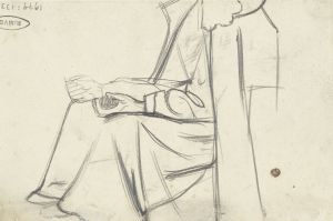 Zittende figuur