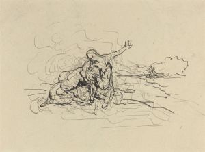 Centaur Carrying Off a Woman