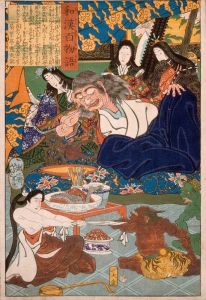 Shutendōji Surrounded by Women
