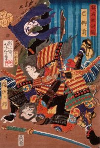 Tomoe Gozen, Wife of Kiso Yoshinaka, Defeating Uchida Saburō