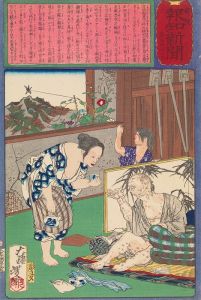 Toshima Tomiyo Who Stayed with Her Leper Husband, Tomozō
