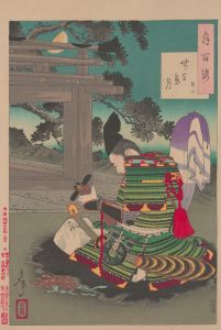 Chikubushima moon